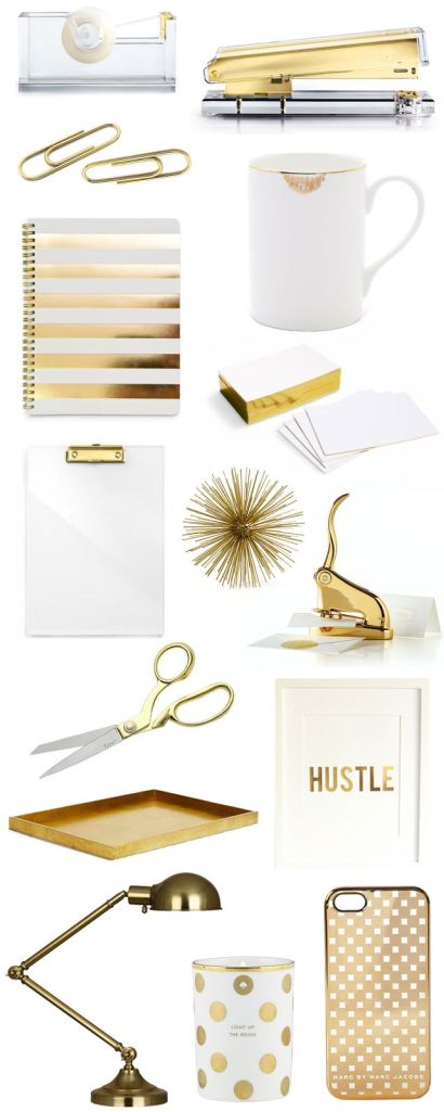d.luxe designs -- glam office